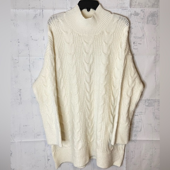 Knox Rose Mock Turtleneck Pullover Sweater Size XL - Picture 2 of 6